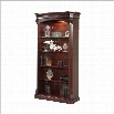 DMi Balmoor Standard 5 Shelf Wood Open Bookcase in Bordeaux Cherry