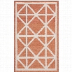 Safavieh Dhurries Red Contemporary Rug - Runner 2'6 x 4'