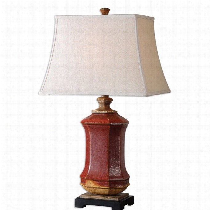 Utgermost Fogliano Ceramic Lamp In Rusticr Ed