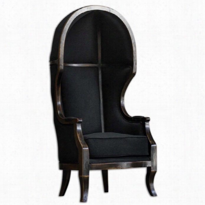 Uttermots Nadira Black Canopy Chair