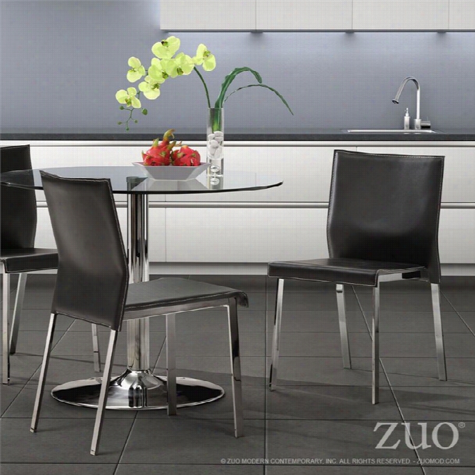 Zuo Boxxter Dining Chair In Black