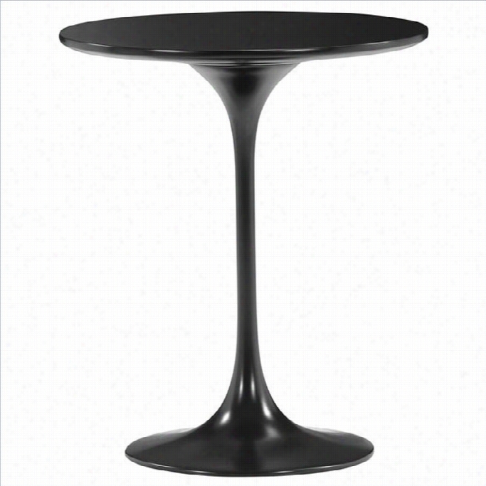 Zuo Wilco Modern Painteed Wood Side Table In Black