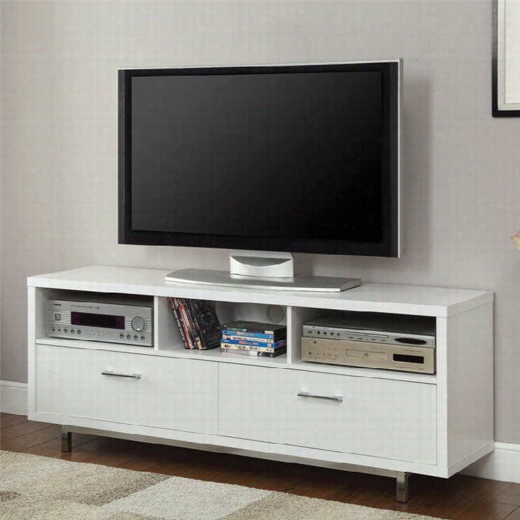 Coaster 60 Tv Stand In White