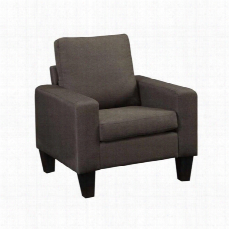Coaster Bachman Fabric Chair In Grey