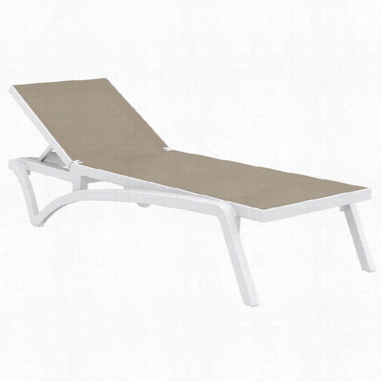 Compamia Pacific Slingc Haise Lounge In Dove Gray