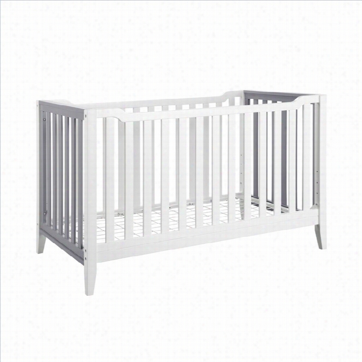 Dorel Asia Baby Relax Aaden 3-in-1 Convertible Crib In White