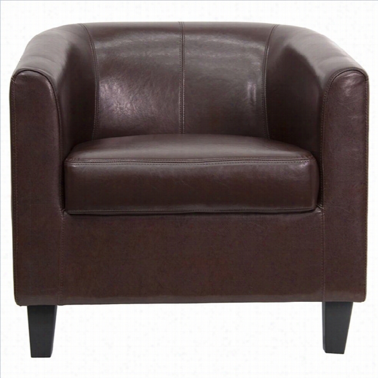 Flash Furnture Off Ice Guest Chair In Brown