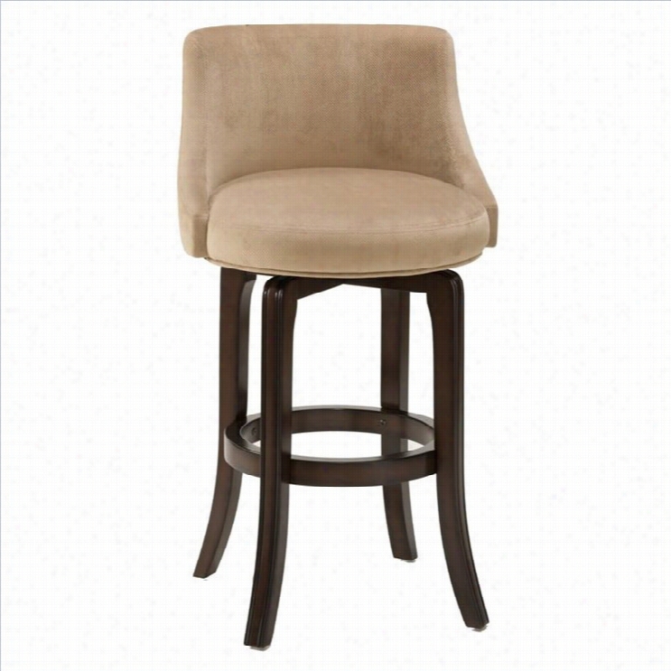 Hillsdale Npaa Valle 30 Swivel Bar Stool In Khaki