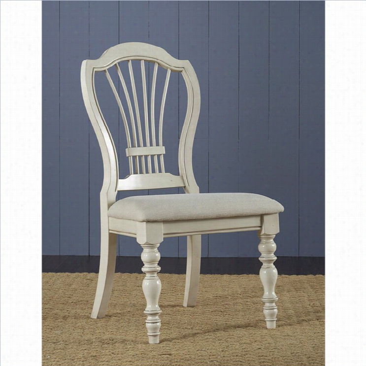 Hillsdzle Pine Island Wheat Back Dining Chair (set Of 2)