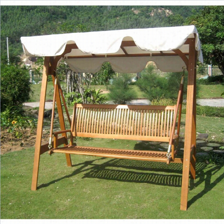 International Caravan Royal Tahiti Outdoor Patio Swing Set