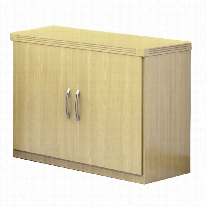 Mayline Aberdeen Storage Cabinet In Maple