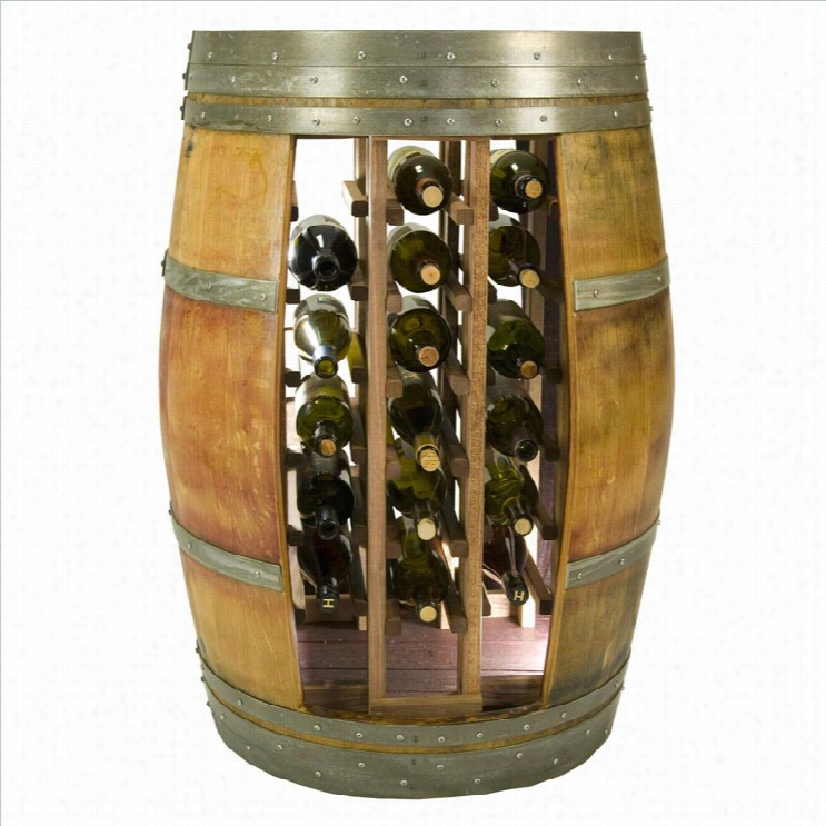 Napa East Collection Whole Barrel Wine Rack