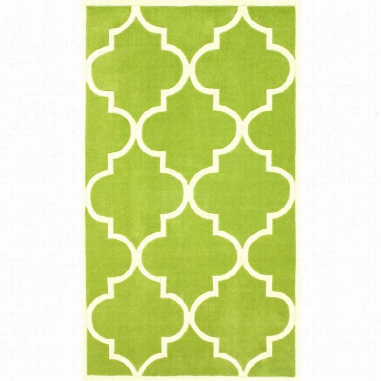 Nuloom 2'8 X 10' Haand Tufted Fez Rug In Green