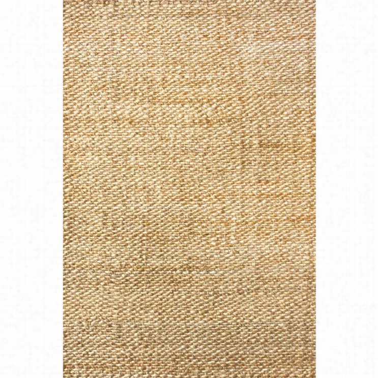 Nuloom 6'  X 9' Hannd Woven Hailey Jute R Ug In Natural