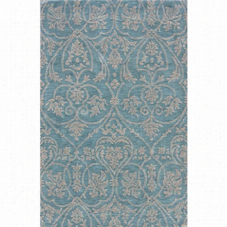 Nuloom  7' 6 X 9' 6 Hand Tufted Barret Rug In Blue Nilr