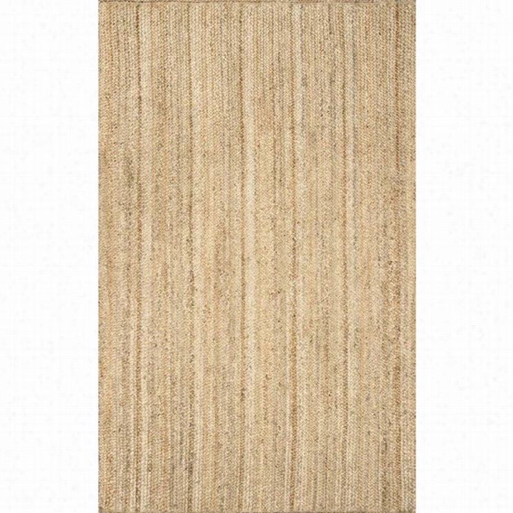 Nuloom ' X1 0' Hand Woven Rigo Jute Rug In Natural