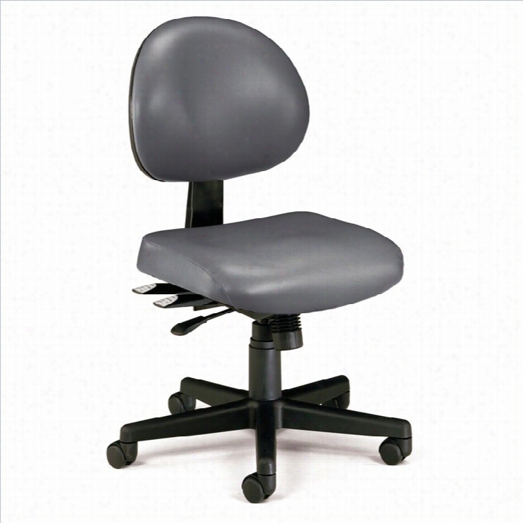 Ofm 24 Hour Task Office Chair In Charcoal