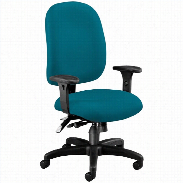 Ofm Ergonomic Task Computre Off Ice Chair In Teal