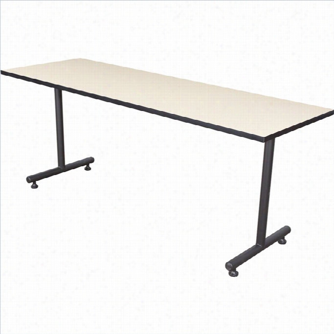 Regency Kobe 72 Inch Rectangular Trainnig Table In Beige