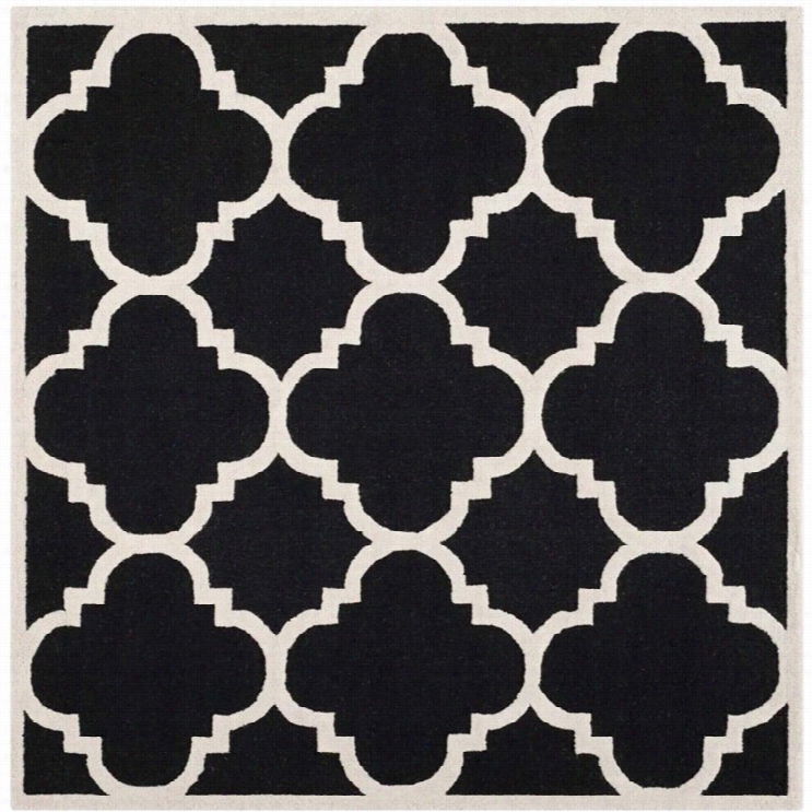 Safavieh Cambridge Black Trasnitional Rug  -square 8'