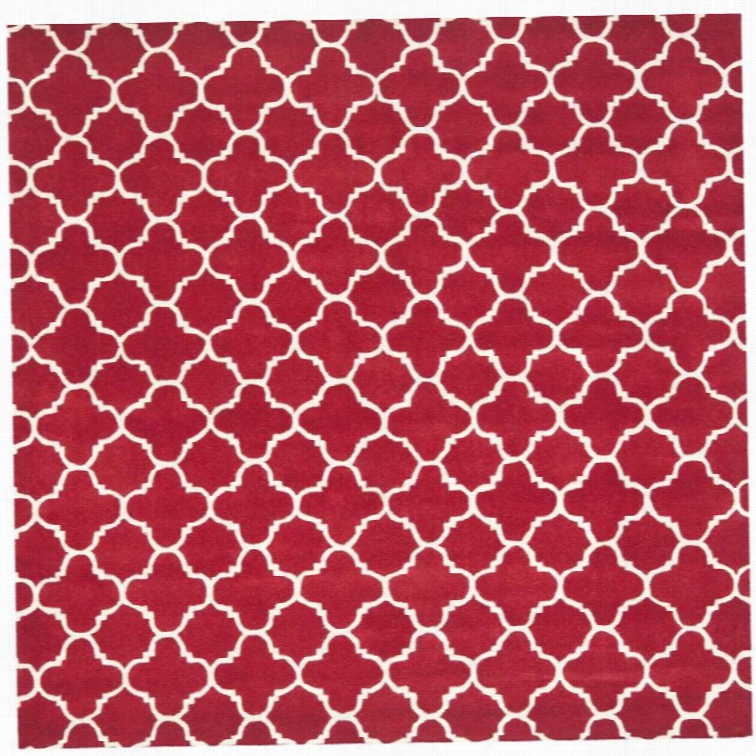 Safavieh Chatham Red Contemporary Rug - Square 7'