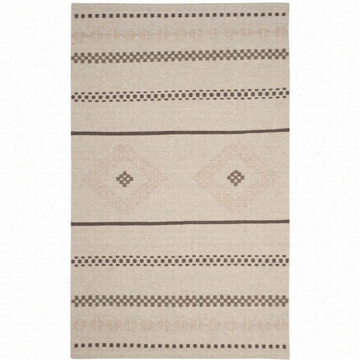 Safavieh Dhurries Natural Ccontemporary Ruug - Runner 2'6 X 8'