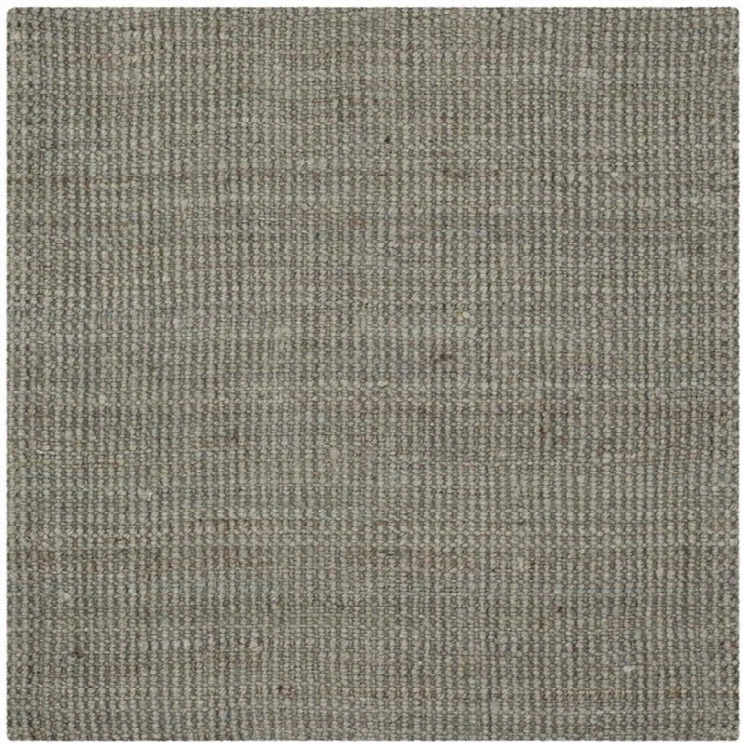 Safavieh Natural Fiber Grey Superficial Contents Rug - Square 9'