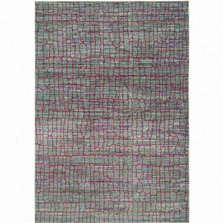 Safaiveh Valencia Green Traditional Rug - 8' X 10'