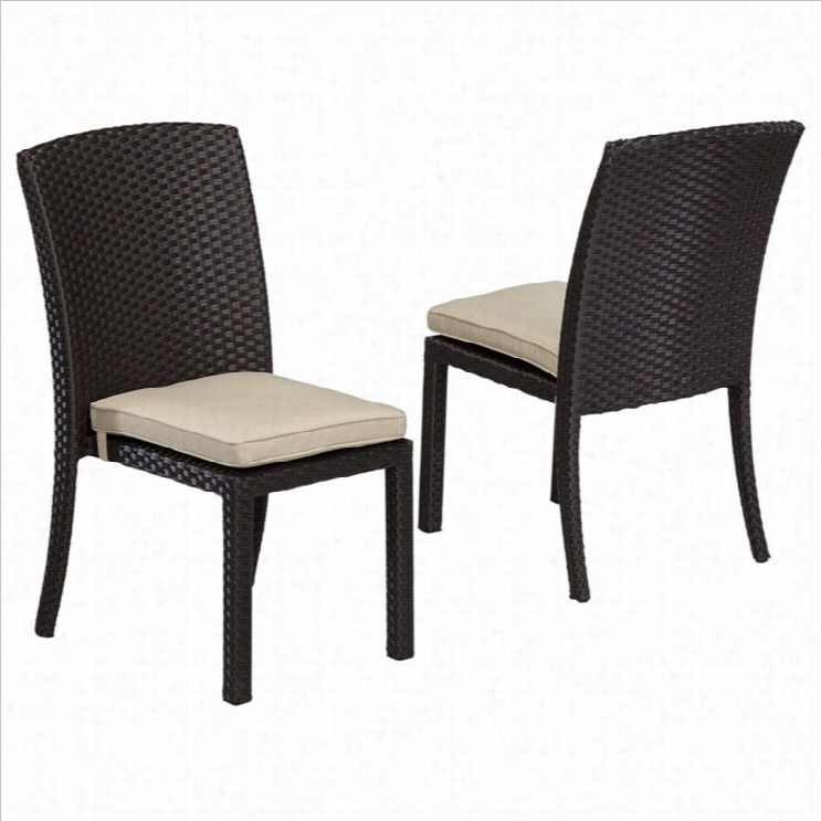 Sunset West Solana Diningchair In Hocolatte