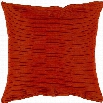 Surya Caplin Poly Fill 16 Square Pillow in Red