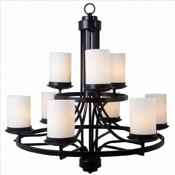 Yosenite Home Decor Columbia Rock 9 Lights Chandelier In Oil Rubbed Harden