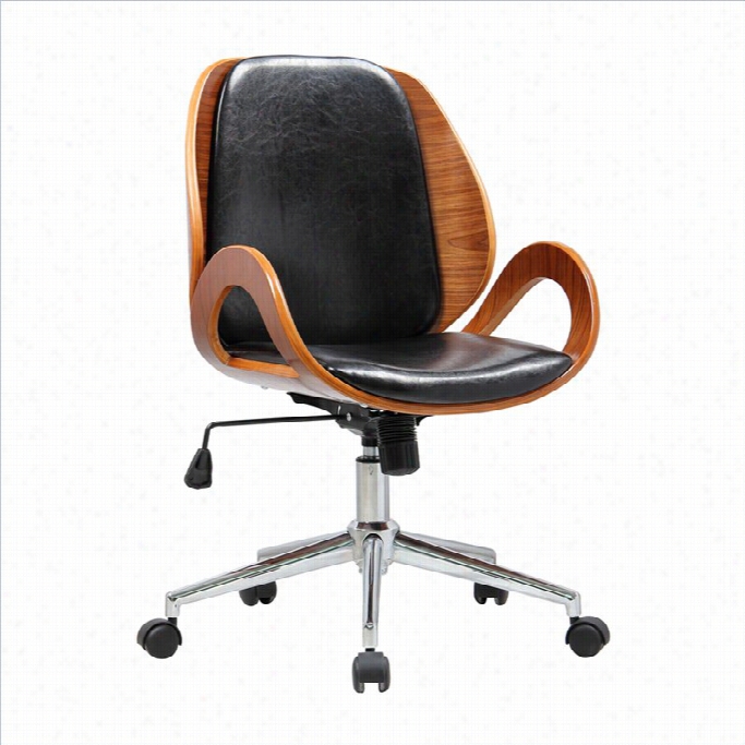 Boraam Rika Desk Office Chair In Black