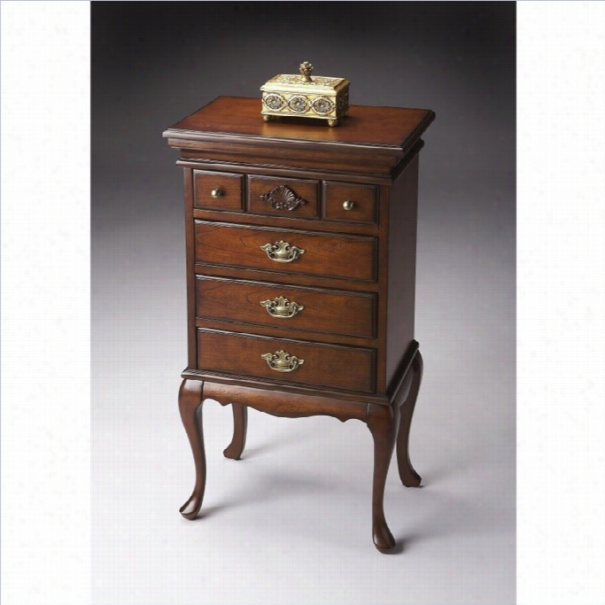 Butler Specialtyjewelry Chest In  Plantation Cherry