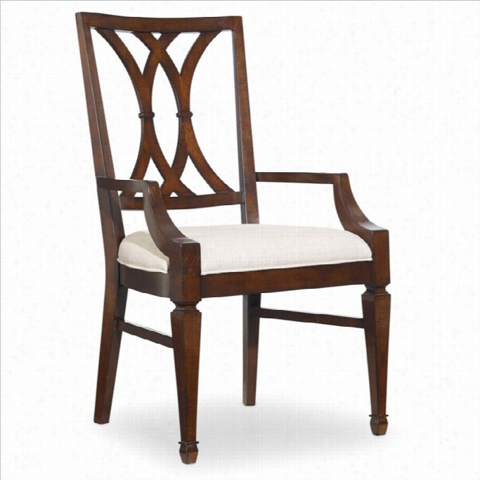Hooker Funriture Palisade Splat Hindmost Fortify Dining Chair In Walnut