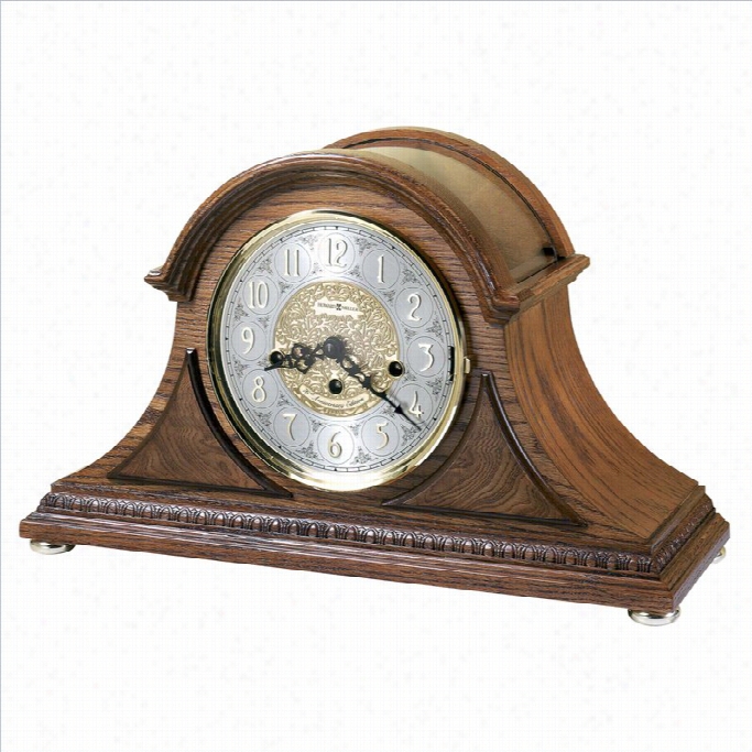 Howard Miller Barrett Ii Key Wound Mantel Clock