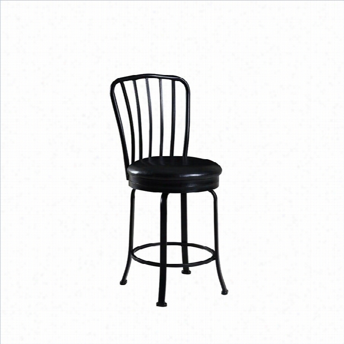 Linon Windsor 24 Counter Stool In Black