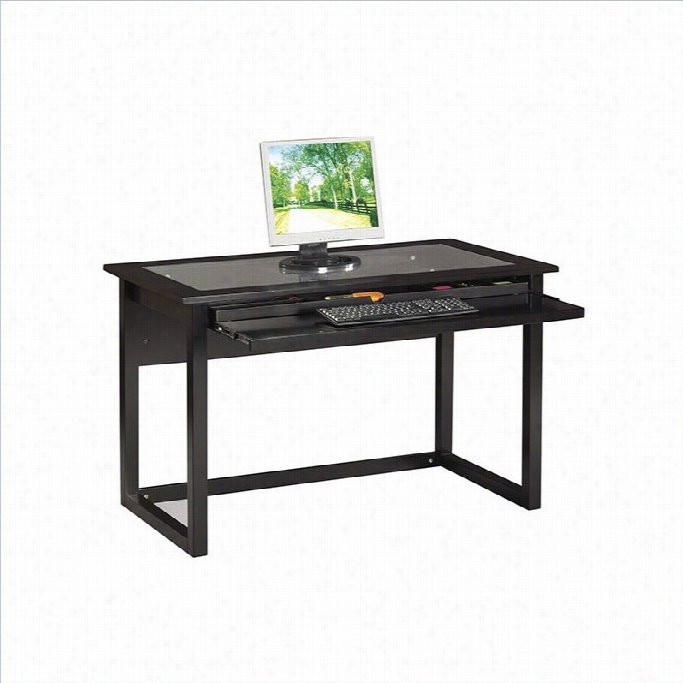 Office Star Meridian Comuter Desk In Black