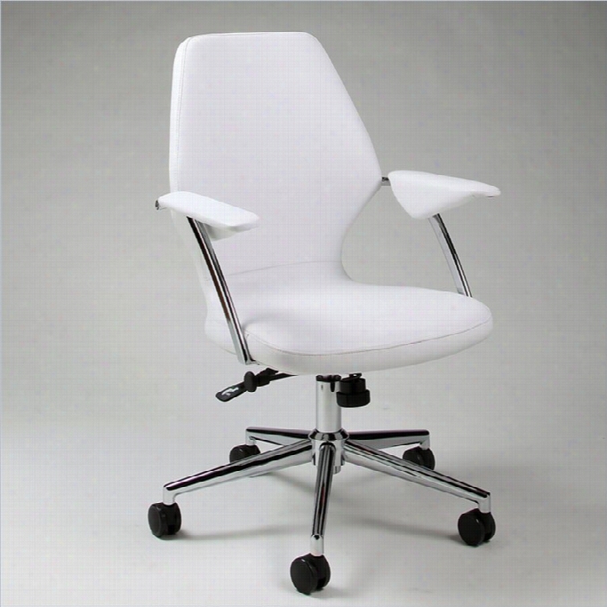 Pastel Furniture  Ibanez Office Chair In Ivory