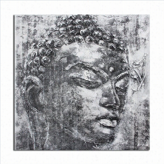 Safavieh Buddha Painting In Black And White