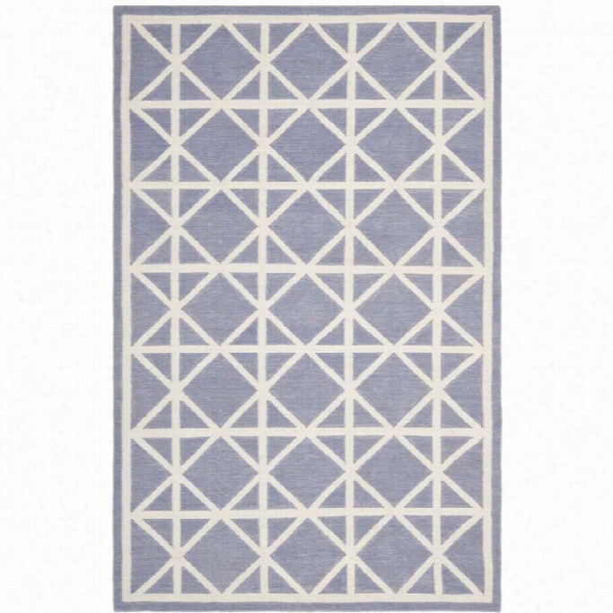 Safavieh Dhurties Purple Contemporaty Rug - 6' X 9'