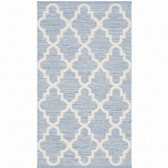 Safabieh Montauk Ligth Livid Contemporary Rug - 4' X 6'