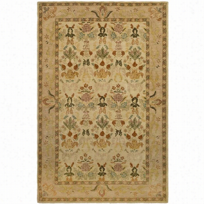 Safavidh Taj Mahal Ivory Traditional Rug - 9' X 12'