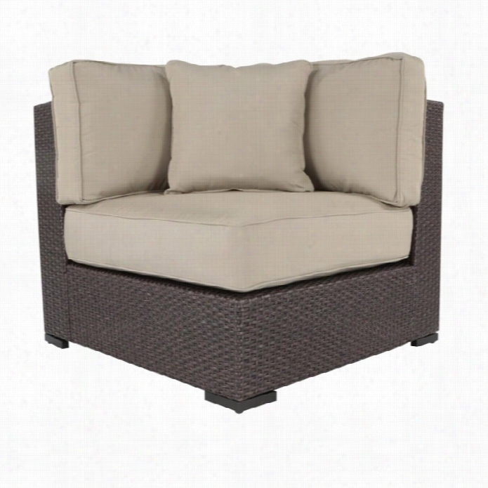 Serta At Home Sterling Fall Twig Exterior Corner Chair In Beige