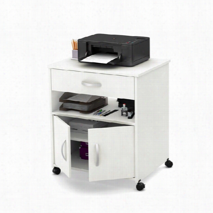 South Sohre Axess Printre Cart In Pure White