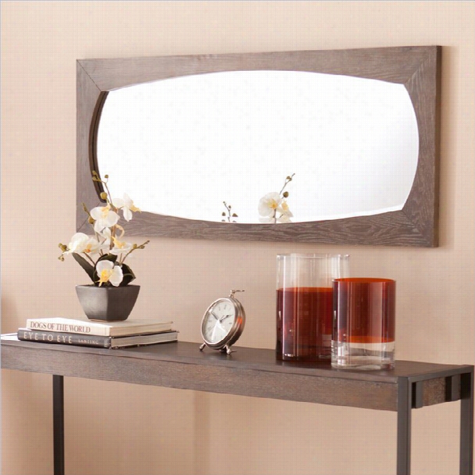 Souther Nenterprises Whitsel Mirror In Burnt Oak