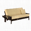 Night and Day Seattle Full Wood Futon Frame in Chocolate