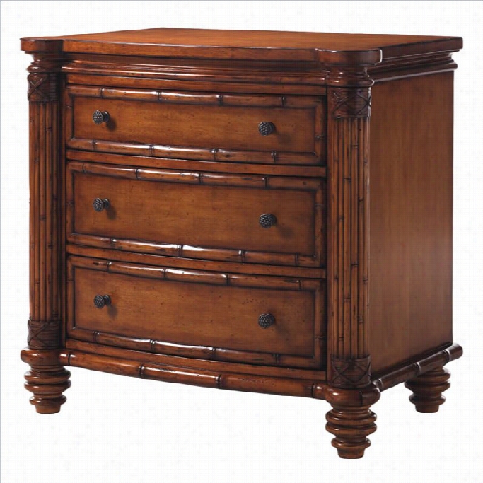 Tommy Bahama Home Is1and Estate Barbados Nightstand In Pplantation