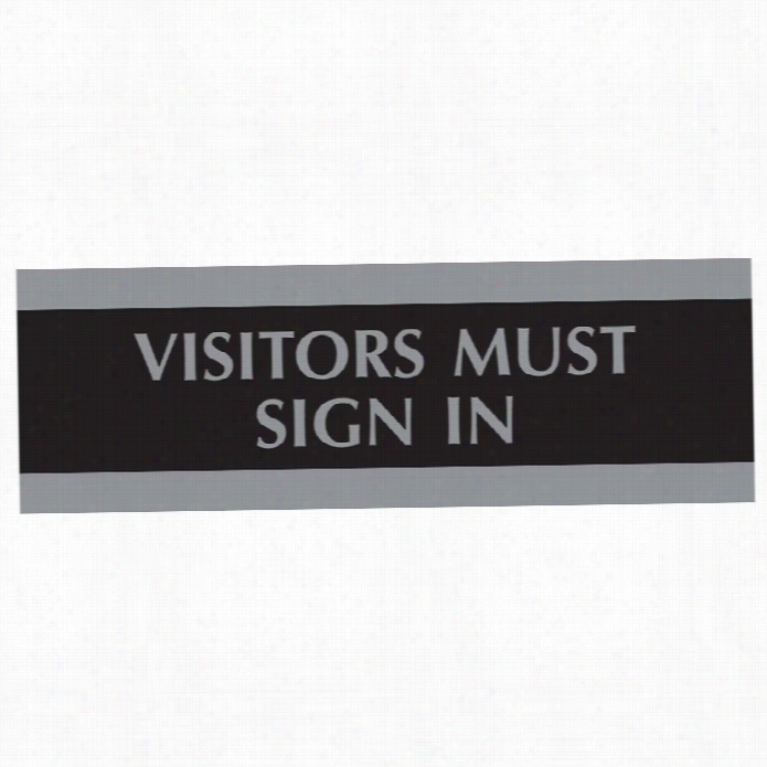 U.s. Stamp & Token Visitors Must Sign In Sign