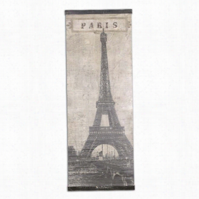 Uttermost Eiffel Tower Paris Canvas Art