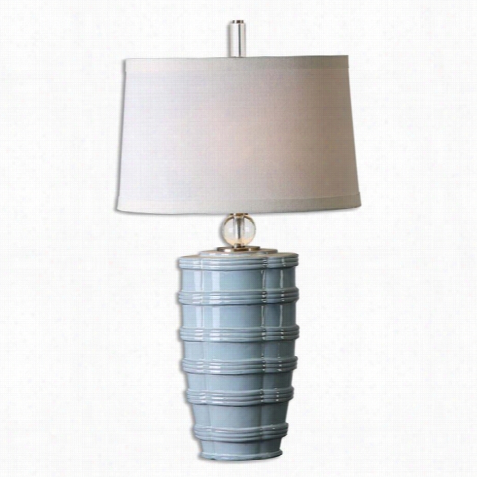 Extreme Sassinoro Light Blue Table Lamp